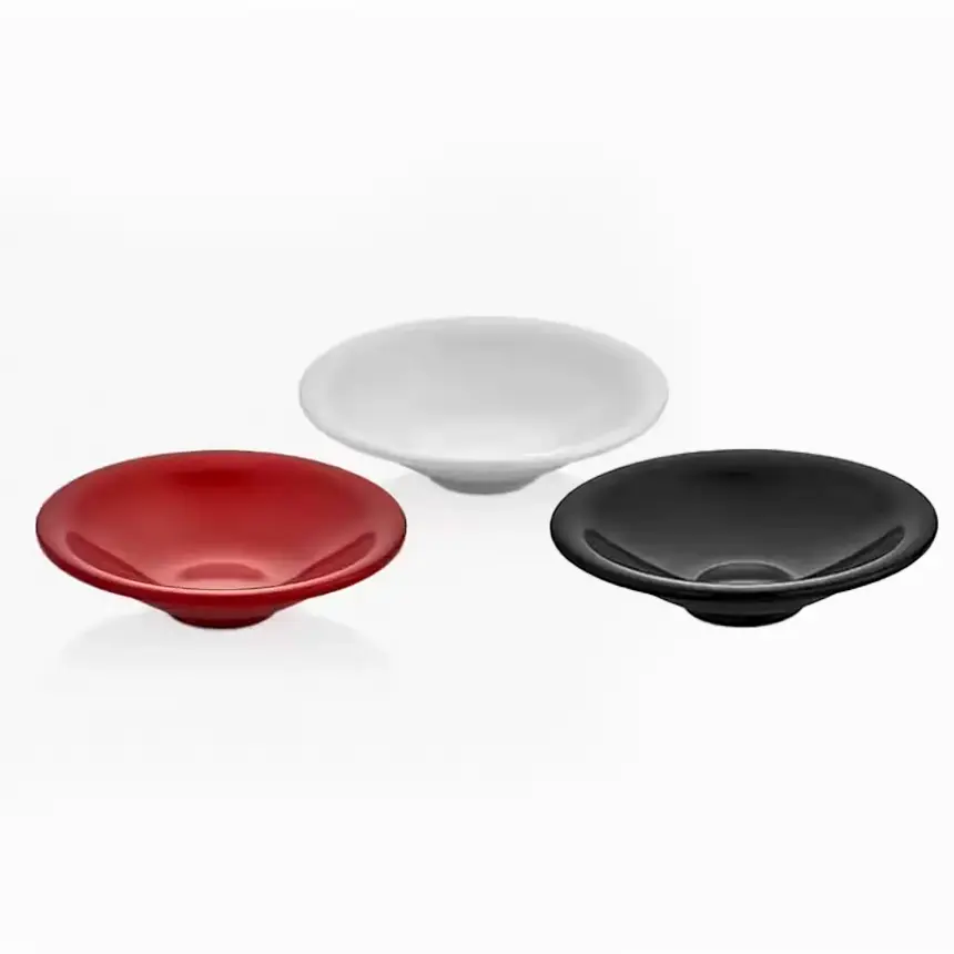 Ekonomik Külsan 2514.PW porselen beyazı melamin Humus serisi kase (14cm).