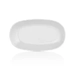 Oval Kayık Tabak - 25x14 cm Beyaz D3425.PW - Görsel 2