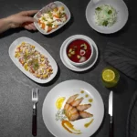 Kafe ve kahvaltı servisi için Külsan 3312.PW porselen beyazı melamin kase.