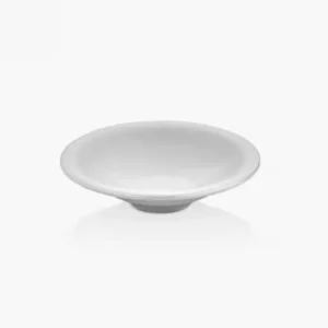 Külsan 2514.PW Humus porselen beyazı kırılmaz melamin meze kasesi (14 cm).