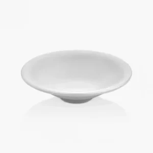 Külsan 2517.PW Humus porselen beyazı kırılmaz melamin çorba/salata kasesi (17 cm).