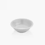 Külsan 2314.PW Soft porselen beyazı kırılmaz melamin kahvaltılık kase (14 cm, 320 ml).