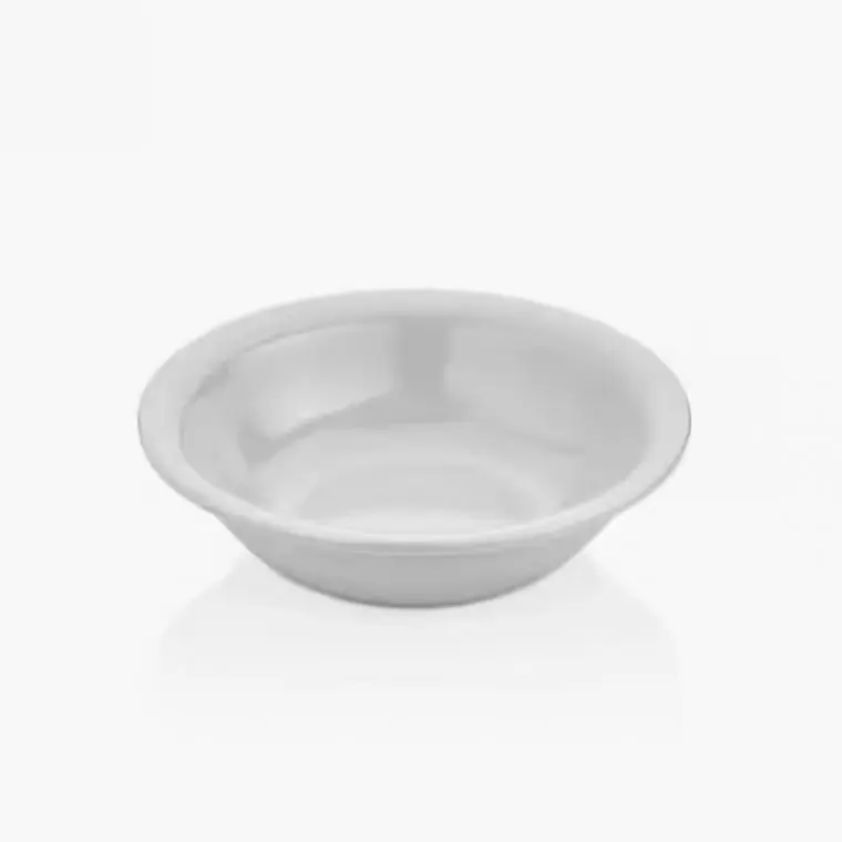 Külsan 2319.PW Soft porselen beyazı kırılmaz melamin geniş salata/makarna kasesi (19 cm, 630 ml).