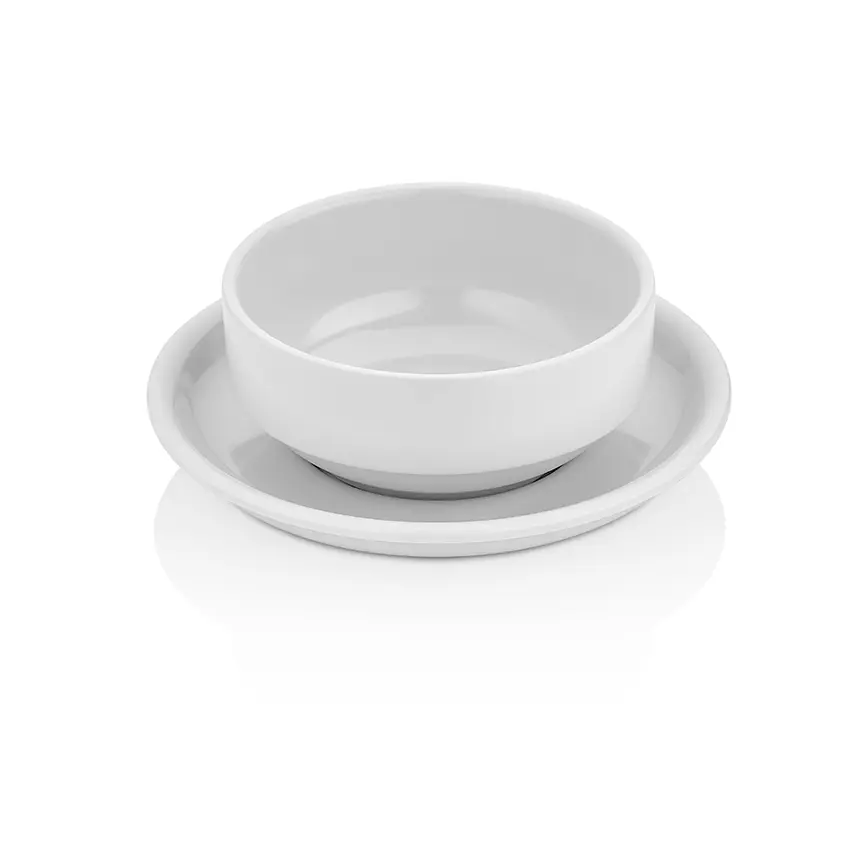 Endüstriyel Yıkamaya Uygun Külsan Melamin Saucer 1517.PW Beyaz