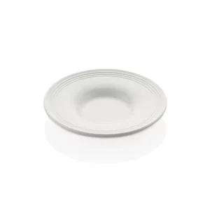Külsan 1521.CW Drinkware porselen beyazı parlak kırılmaz melamin çay tabağı altlığı (11.5 cm).