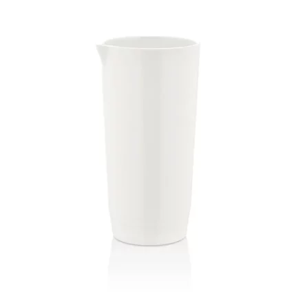 Külsan 1790.CW Drinkware serisi profesyonel krem beyazı parlak yüzeyli, gagalı, kırılmaz thermoset melamin sosluk, 790 ml kapasiteli.