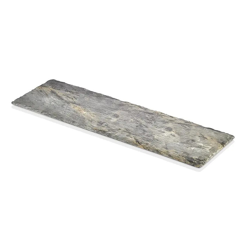"Kulsan 47024.RM Slate Effect GN.2/4 Royal Marble melamin sunum panosu 53x16,2 cm"