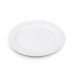 26 cm Kplus Krem Beyaz Yuvarlak Tabak 8126.CW