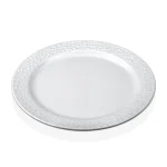 26 cm Kplus Krem Beyaz Yuvarlak Tabak 8126.CW