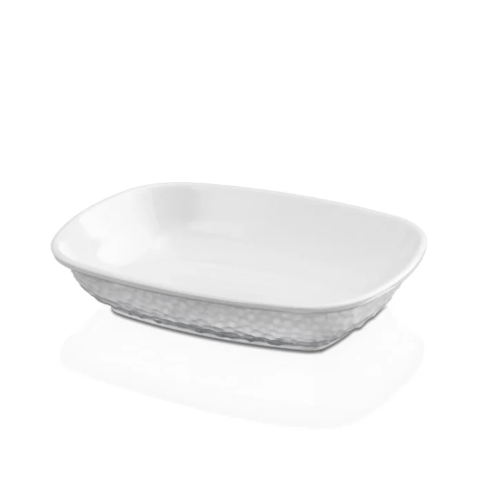 8417.CW 17x12,5 cm Kplus Krem Beyaz Dikdörtgen Tabak 8417.CW - Görsel 1