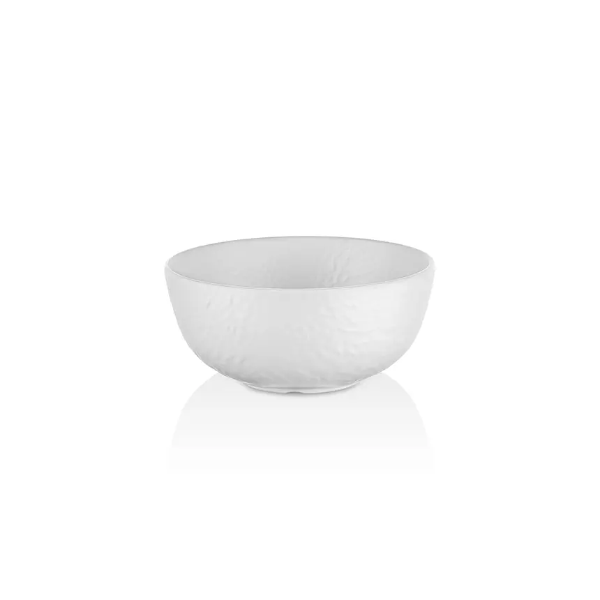 Külsan 11714.CW Tilda krem beyaz parlak kırılmaz melamin kase (14 cm, 600 ml).