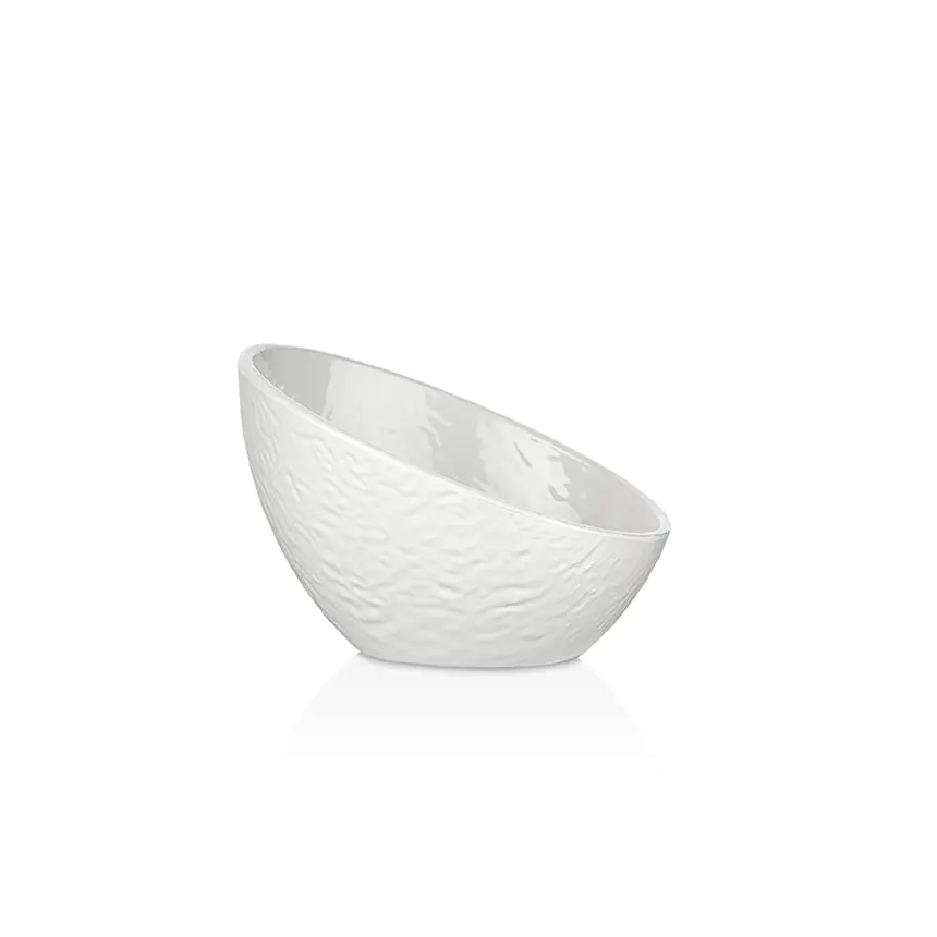 Külsan M291308.CW Tilda Matt krem beyaz mat kırılmaz melamin kase (13.5x12.3 cm).