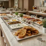 43x25 cm Maya Krem Beyaz Dikdörtgen Tabak 104325.CW