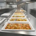 53x32,5 cm HappyChef Krem Beyaz Gastronorm Küvet 11100.CW