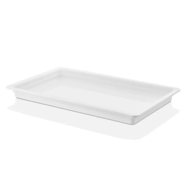 53x32,5 cm HappyChef Krem Beyaz Gastronorm Küvet 11140.CW - Görsel 3