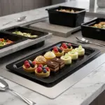 17,6x32,5 cm HappyChef Siyah Gastronorm Küvet 11320.BL