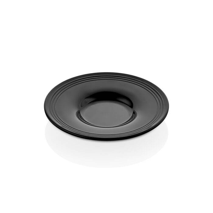 11,5 cm Thermoset Siyah Çay Altlığı 1521.BL - Görsel 1