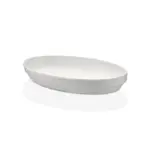 40x25 cm Olie Krem Beyaz Oval Tabak 21040.CW - Görsel 3