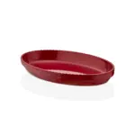40x25 cm Olie Kırmızı Oval Tabak 21040.R - Görsel 3