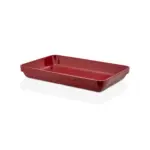 40x26 cm Olie Kırmızı Dikdörtgen Tabak 21140.R - Görsel 3