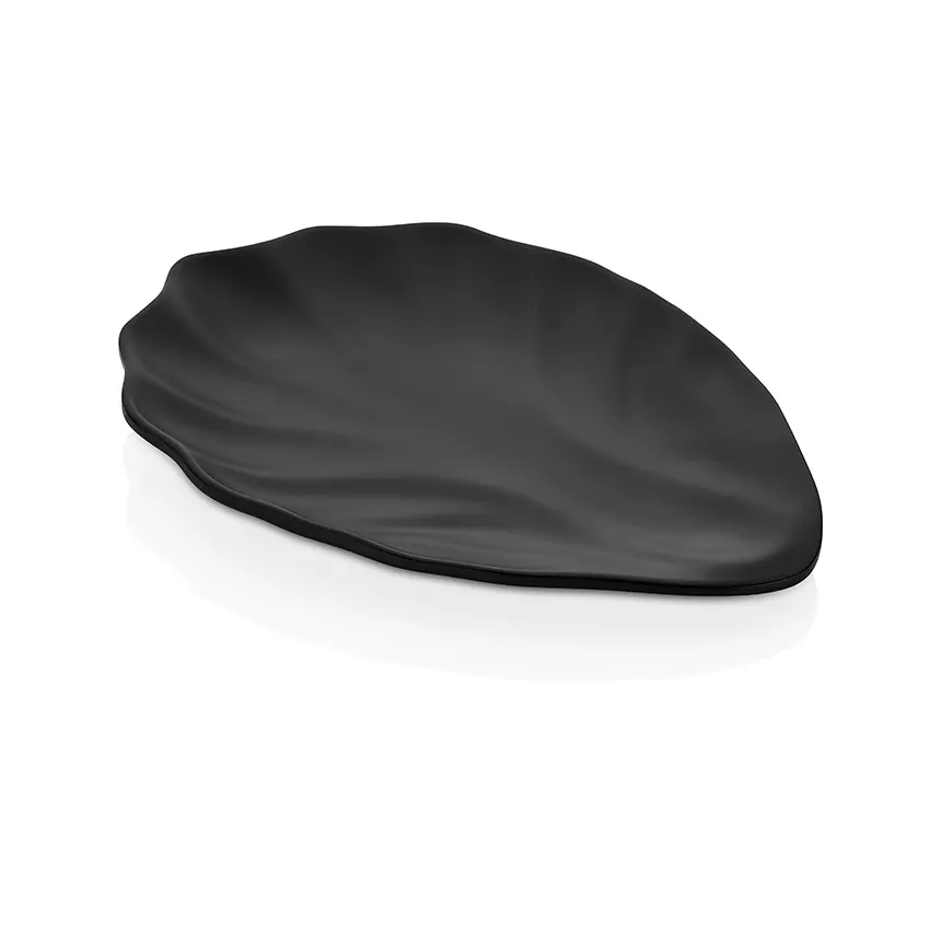 Kulsan 34025.BL Vinea Siyah Melamin Tabak 25.5x18cm."