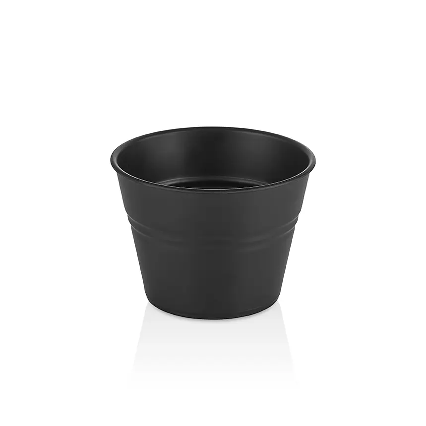 Kulsan 48015.BL Siyah Melamin Kova 1100ml geniş hacimli servis."