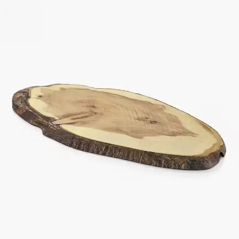 Kulsan 35053 Kahverengi Ahşap Efektli Kütük Sunum Panosu 53x27cm."