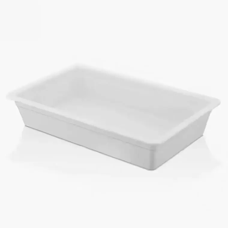 Kulsan 11100.CW GN 1/1 Melamin Krem HappyChef Beyaz Küvet 100mm."