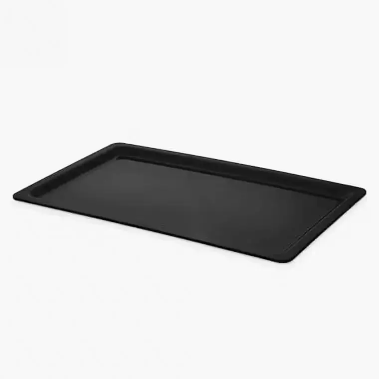 Kulsan 11120.BL GN 1/1 Melamin Siyah HappyChef Siyah Gastronorm Küvet Sunum Tepsisi 20mm."