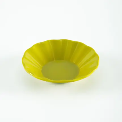 Fistık Yeşili Çay Tabağı